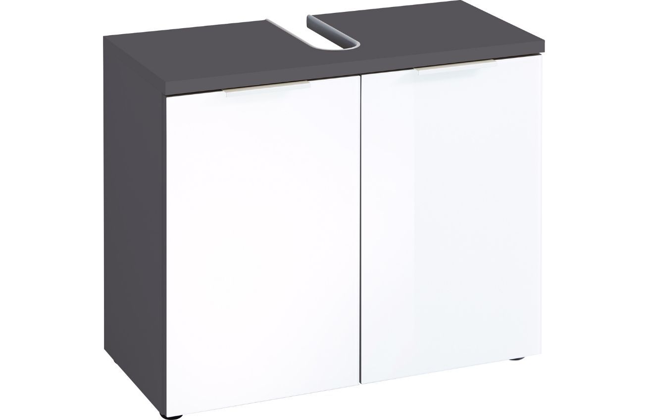 Grafitově šedo bílá umyvadlová skříňka Germania Pescara 2752-569 70 x 34 cm - Designovynabytek.cz