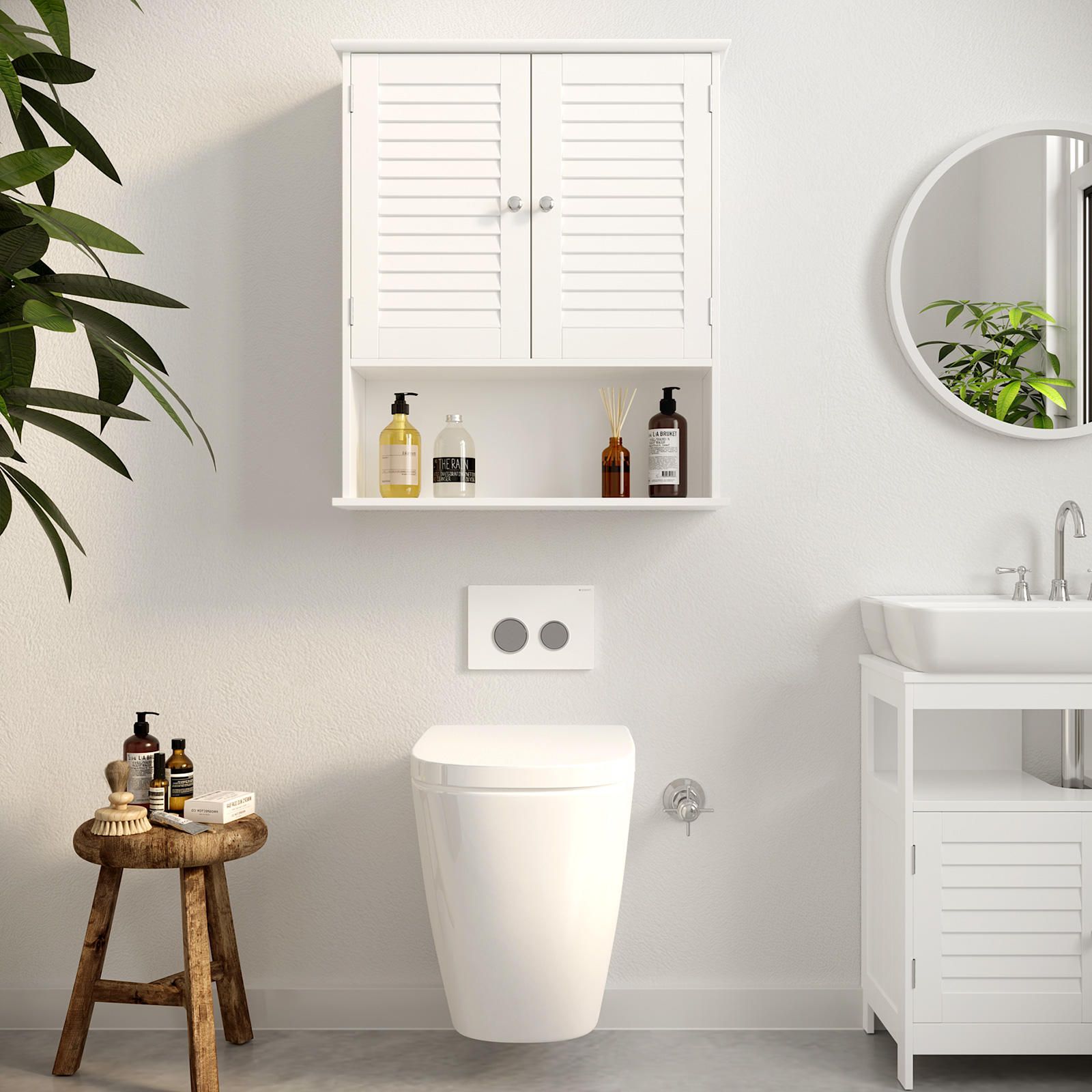 Aldo Závěsná koupelnová skříňka v provensálském designu BBCII - Nábytek ALDO