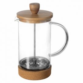 Secret de Gourmet Konvice na kávu a čaj, french press, NATURE BAMBOO, 600 ml