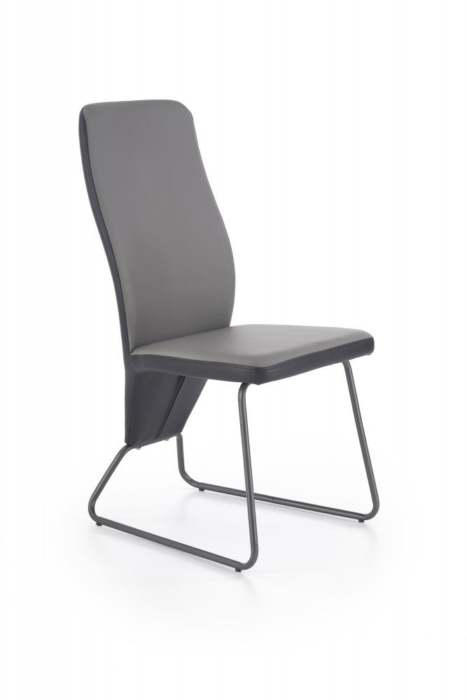Jídelní židle K300 Halmar Černá / šedá - DEKORHOME.CZ