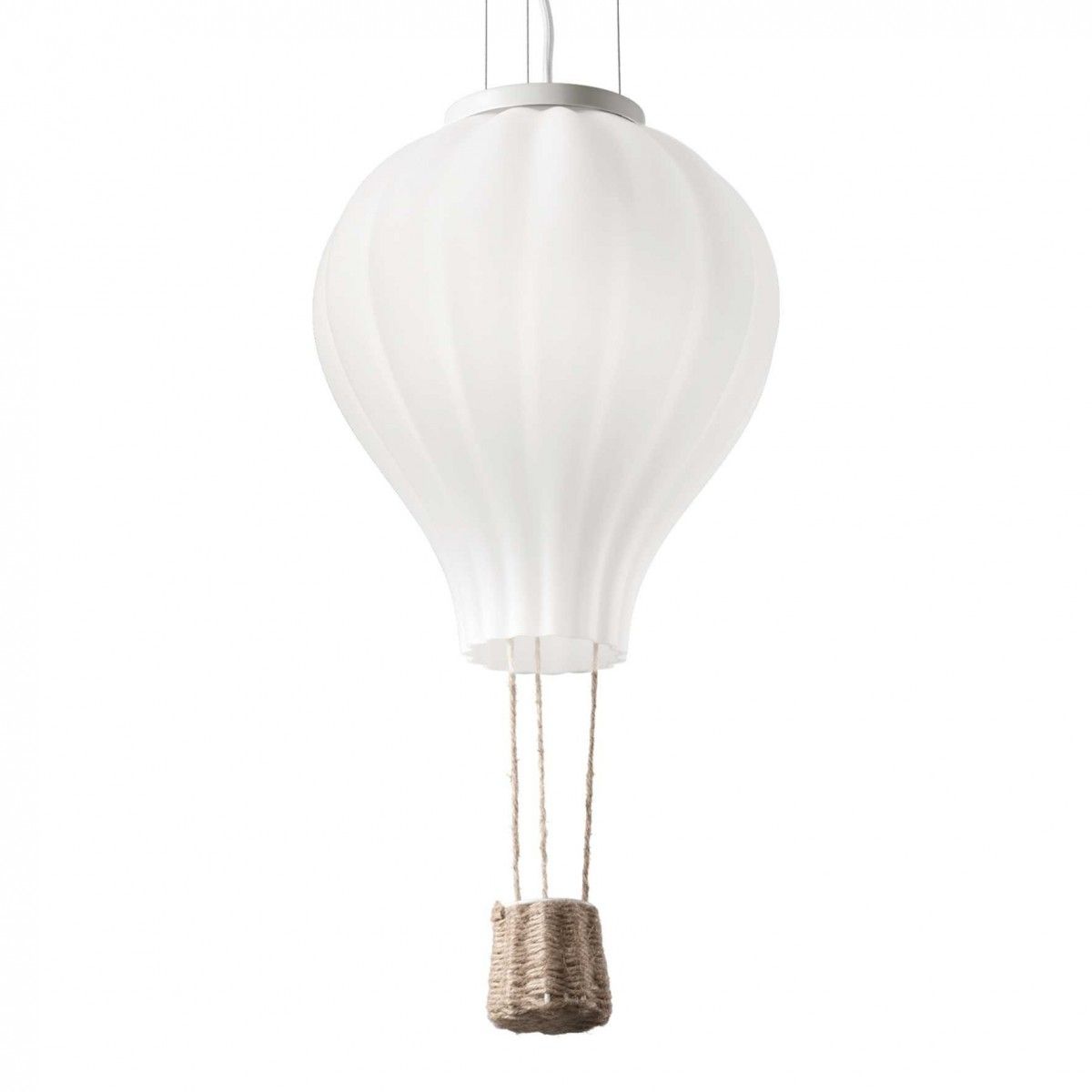 Ideal Lux 261195 závěsné stropní dekorační svítidlo Dream big 1x42W | E27 - balón, bílá - Dekolamp s.r.o.