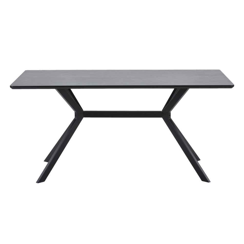 Černý jídelní stůl WOOOD Bruno, 160 x 90 cm - Bonami.cz