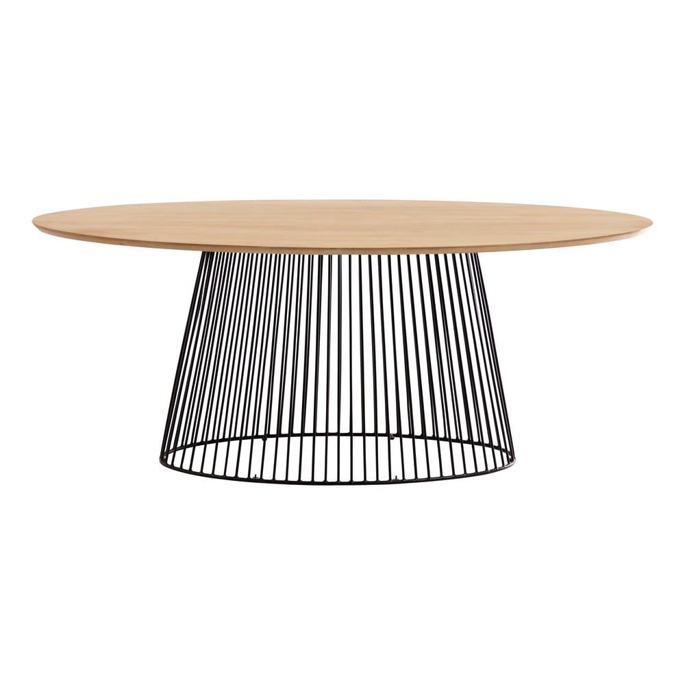 Jídelní stůl s deskou z mangového dřeva Kave Home, 200 x 110 cm - Bonami.cz