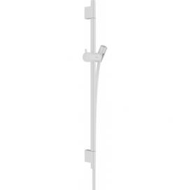 Sprchová tyč Hansgrohe Unica na stěnu se sprchovou hadicí matná bílá 28632700