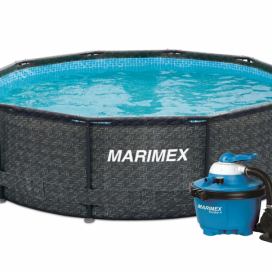 Marimex | Bazén Florida 3,66x0,99 m - motiv RATAN s pískovou filtrací | 19900076