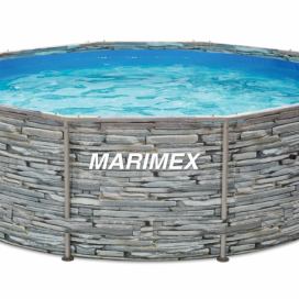 Marimex | Bazén Florida 3,66x1,22 m bez příslušenství - motiv KÁMEN | 10340266