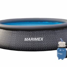 Marimex | Bazén Tampa 3,66x0,91 m s pískovou filtrací - motiv RATAN | 19900082