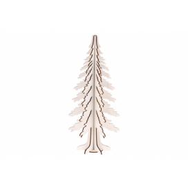 Autronic Strom, dřevěná dekorace - bílý AC7161