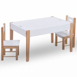 Dětský set s tabulovým stolem MDF Dekorhome