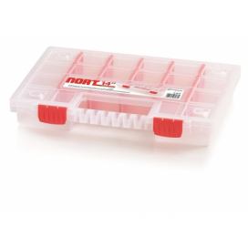 Prosperplast Organizér ZERGOT 34,4 x 24,9 x 5 cm červený