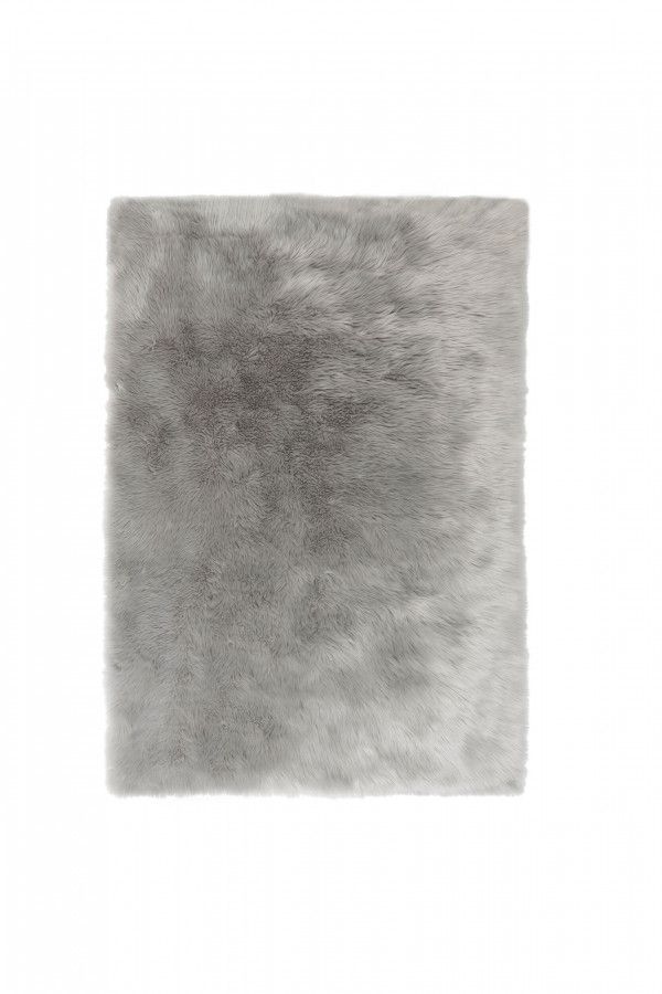 Flair Rugs Kusový koberec Faux Fur Sheepskin šedá 80x150 cm - ATAN Nábytek