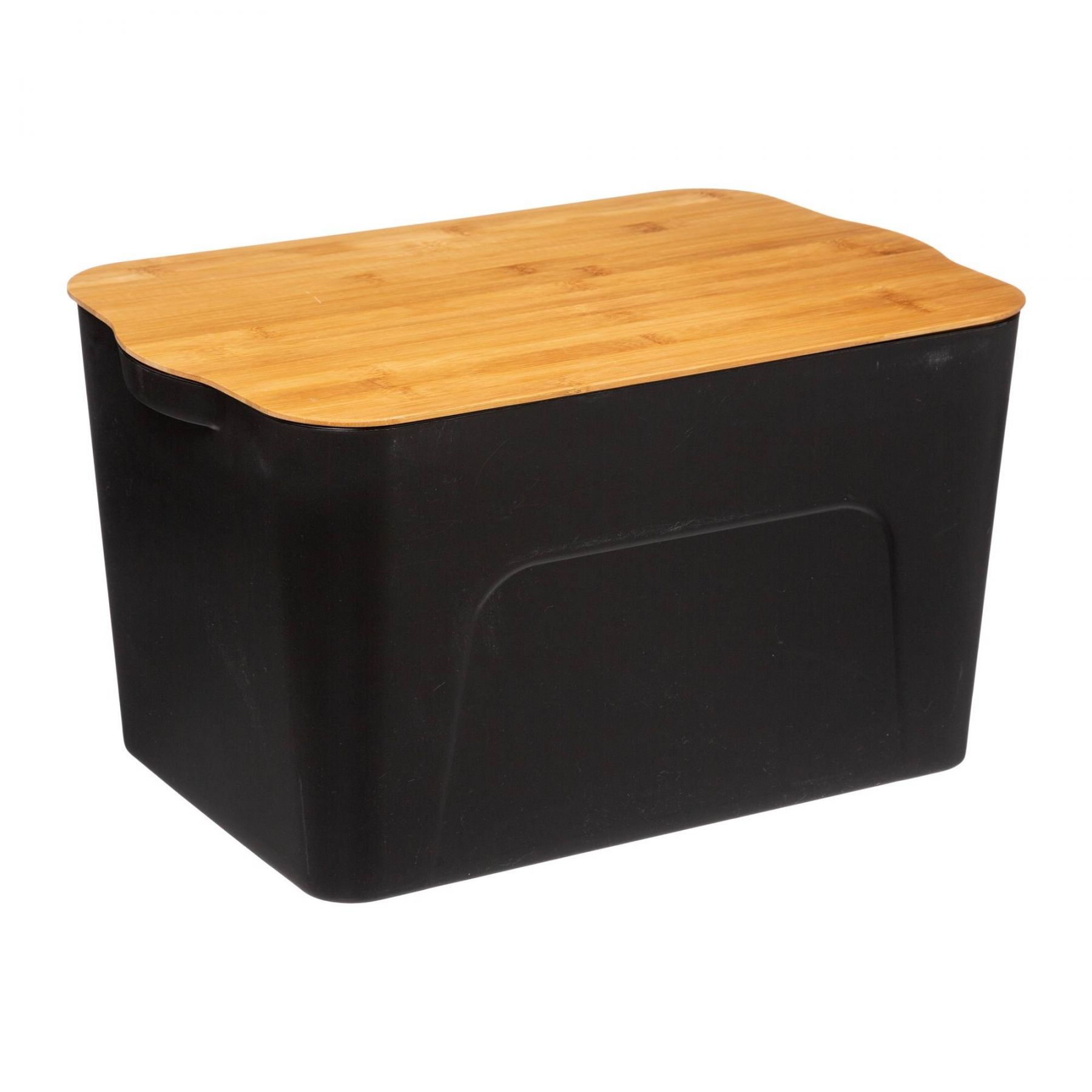 5five Simply Smart Plastový box s bambusovým víkem, 24 l - EMAKO.CZ s.r.o.