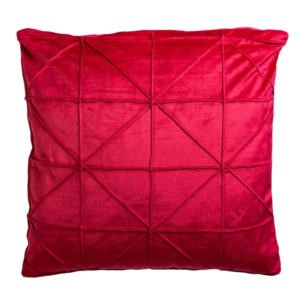 Červený dekorativní polštář JAHU collections Amy, 45 x 45 cm - Bonami.cz