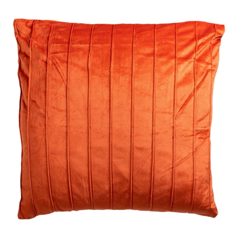 Oranžový dekorativní polštář JAHU collections Stripe, 45 x 45 cm - Bonami.cz