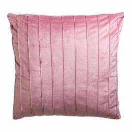 Růžový dekorativní polštář JAHU collections Stripe, 45 x 45 cm