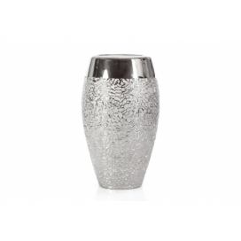 Váza dekorativní NANET 02 Stříbrný