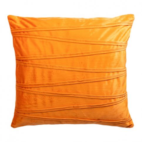 Oranžový dekorativní polštář JAHU collections Ella, 45 x 45 cm Bonami.cz