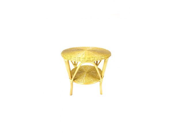 Ratanový obývací stolek - světlý med - FORLIVING