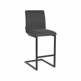 Antracitová barová židle LABEL51 Joyce