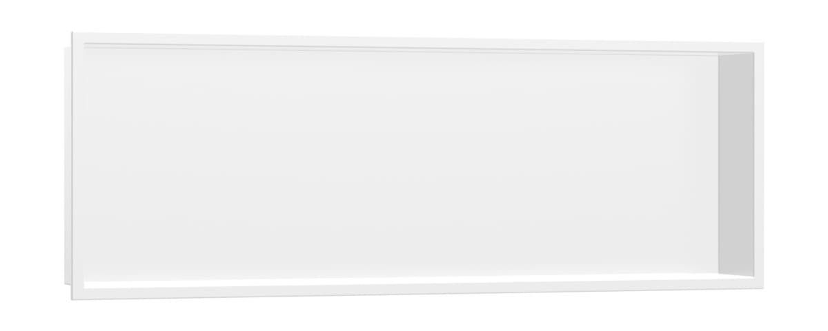 Polička Hansgrohe XtraStoris Original s rámem matná bílá 56067700 - Siko - koupelny - kuchyně