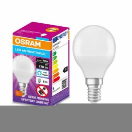 Osram LED Antibakteriální žárovka P40 E14/4,9W/230V 6500K - Osram 