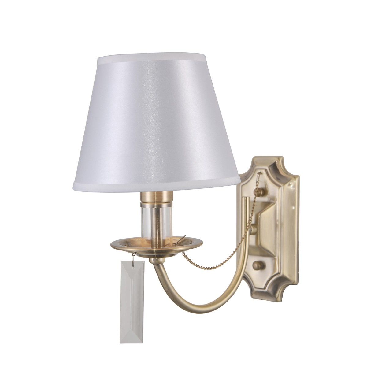 Italux WL-28366-1 nástěnná lampa Solana 1x40W | E14 | IP20 - barva starožitný bronz - Dekolamp s.r.o.