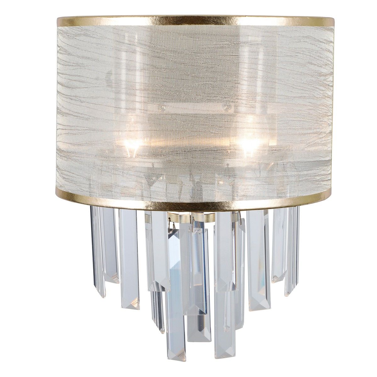 Italux WL-45660-2 nástěnná lampa Torreia 2x40W | E14 | IP20 - barva mosaz - Dekolamp s.r.o.