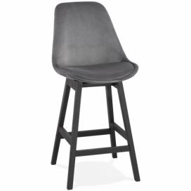 Šedá/černá barová židle Kokoon Lisa Mini