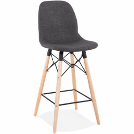 KoKoon Design Tmavě šedá barová židle Kokoon Hana Mini