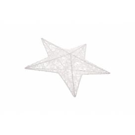 Autronic Hvězda, vánoční dekorace, barva bílá LBA009-B