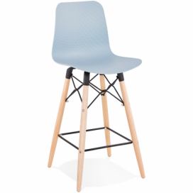 Modrá barová židle Kokoon Roira Mini
