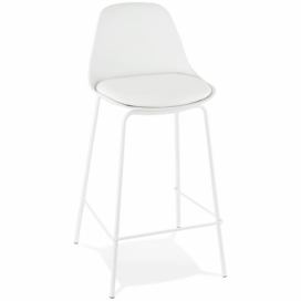 KoKoon Design Bílá barová židle Kokoon Pascal Mini