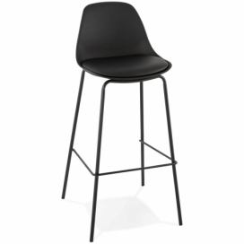 KoKoon Design Černá barová židle Kokoon Pascal