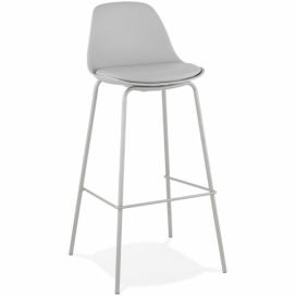 KoKoon Design Šedá barová židle Kokoon Pascal