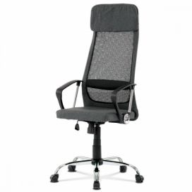 Kancelářská židle KA-Z206 GREY šedá / černá Autronic