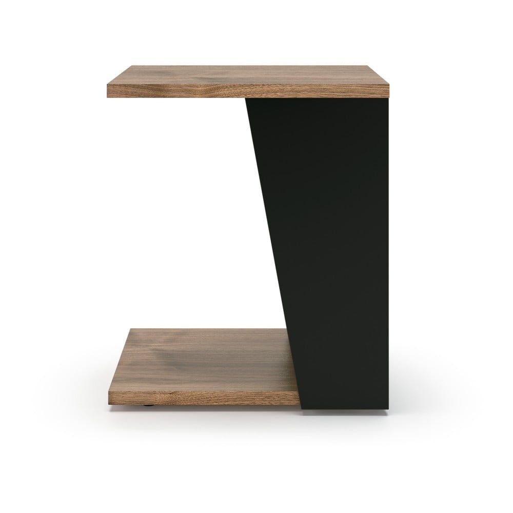 Konferenční stolek s deskou v dekoru ořechového dřeva 40x40 cm Albi - TemaHome - Bonami.cz