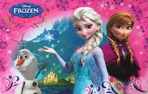 Prostírání Frozen - Dětské dekorace Lunami