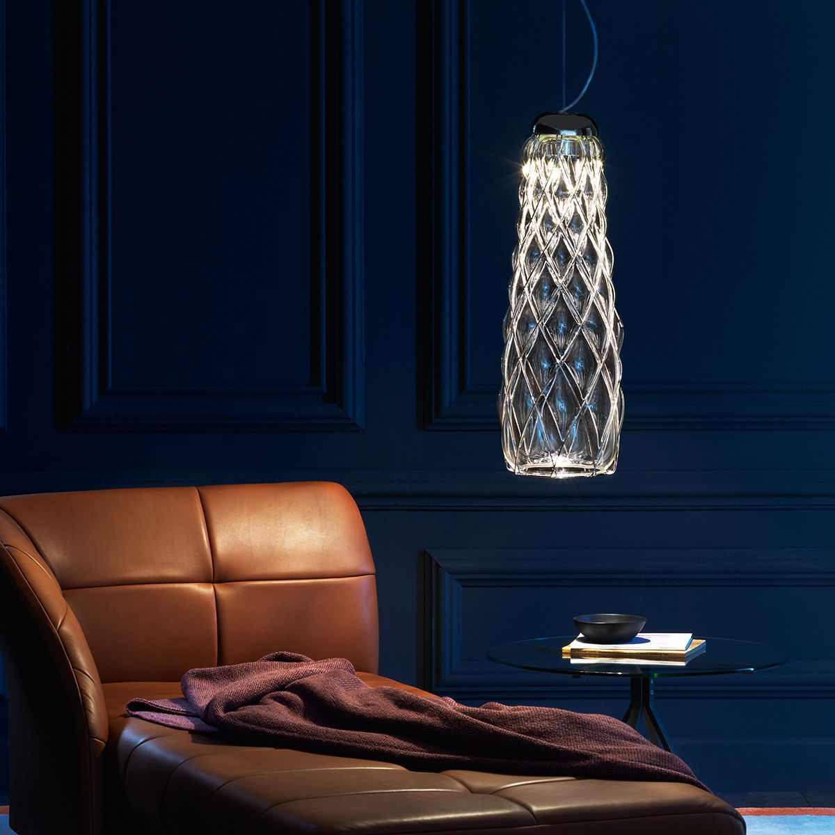Závěsné svítidlo lustr LED PINECONE-LED - 4375OO/BI - Fontana Arte - A-LIGHT s.r.o.