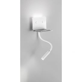 Nástěnné svítidlo pro osvětlení u lůžka v ložnici LED LEVEL - 6636 B LC - Perenz