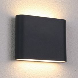 Nástěnné venkovní svítidlo LED SEMI - 6775 - Nowodvorski
