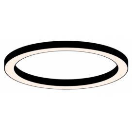 Stropní přisazené svítidlo z hliníkového profilu tvar prstenec BELO GI stropní 75X100mm - SBC/GI1220/4K/BL/DALI - Archilight