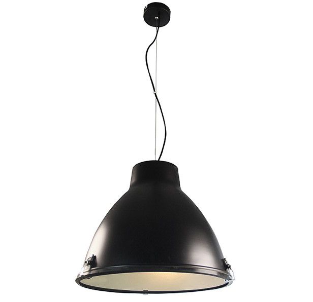 Černé závěsné svítidlo 19x19 cm Retro 2 – Candellux Lighting - A-LIGHT s.r.o.