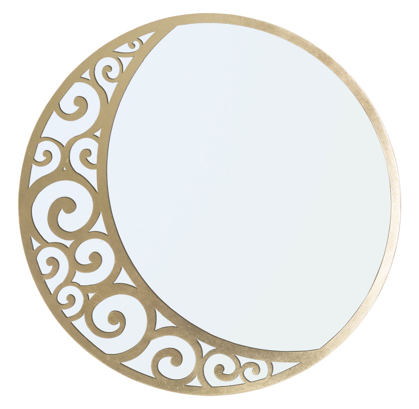 Zlaté nástěnné zrcadlo Mauro Ferretti Astra, 72x1 cm MF_0660620000 - MUJ HOUSE.cz