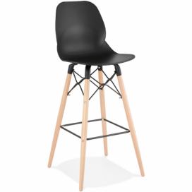KoKoon Design Černá barová židle Kokoon Mare
