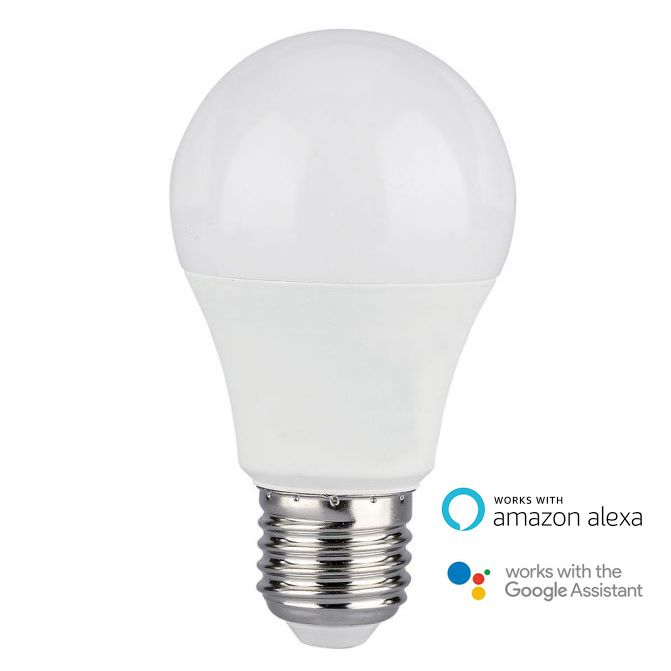 Chytrá LED žárovka kompatibilní Google Assistant, Amazon Alexa VT-5119 - 2751 - V-TAC - A-LIGHT s.r.o.