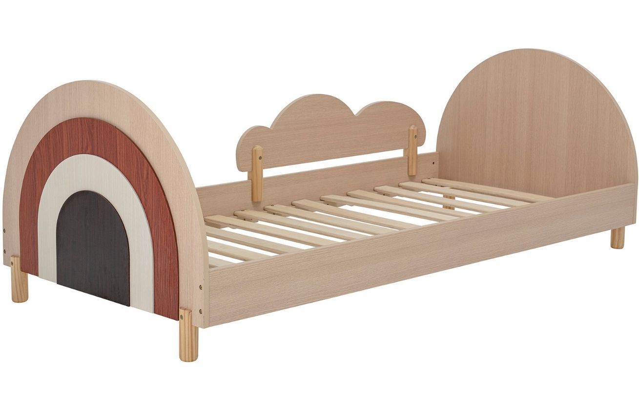 Dřevěná dětská postel Bloomingville Charli 94 x 204 cm - Designovynabytek.cz