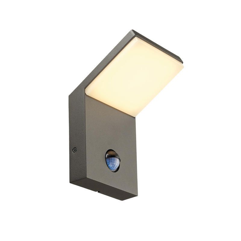 Nástěnné venkovní svítidlo se senzorem čidlem pohybu ORDI LED 9W PIR senzor - 232915 - Big White - A-LIGHT s.r.o.