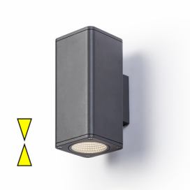 Nástěnné venkovní bodové svítidlo LED MIZZI SQ II - R11965 - Rendl