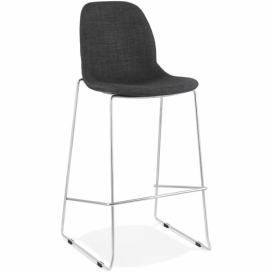 Tmavě šedá barová židle Kokoon Esco 112 cm
