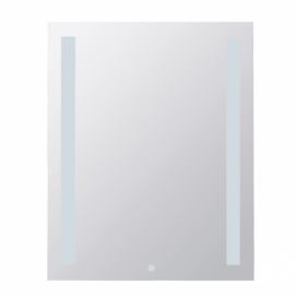 Zrcadlo Bemeta s osvětlením a dotykovým senzorem hliník/sklo 101301107 Siko - koupelny - kuchyně